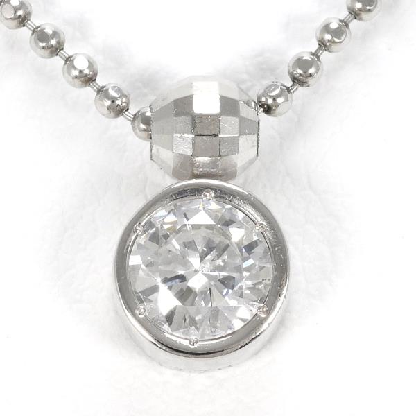 PT850 Platinum Diamond Necklace 0.378 SI2