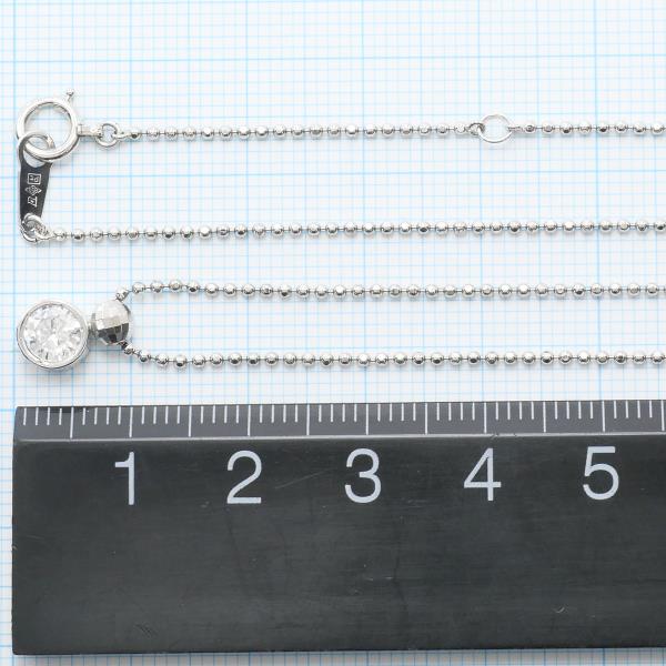 PT850 Platinum Diamond Necklace 0.378 SI2