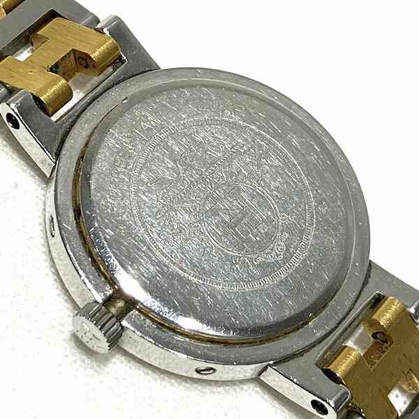 Hermes Clipper Quartz Watch White Dial Ladies in Good Condition