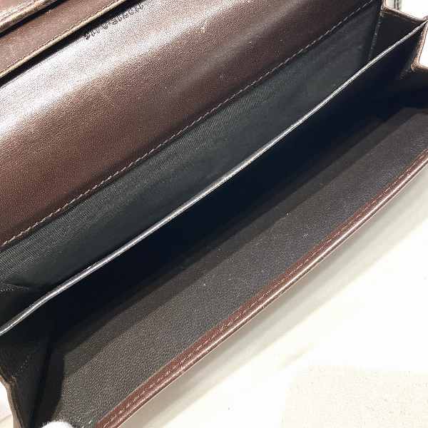 Gucci Leather Guccissima Long Wallet