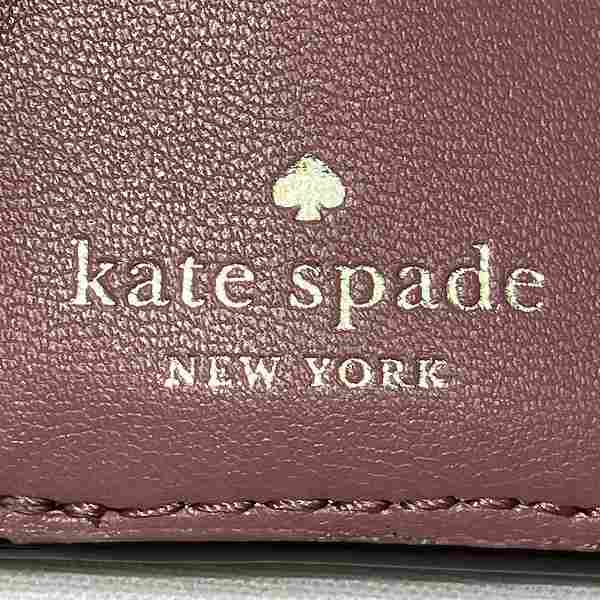 Kate Spade PVC Leather Tri-Fold Mini Wallet WLRU6293 in Great Condition