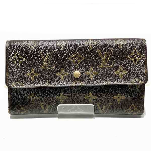 Louis Vuitton Monogram Portefeuille International Wallet M61215 in Good Condition