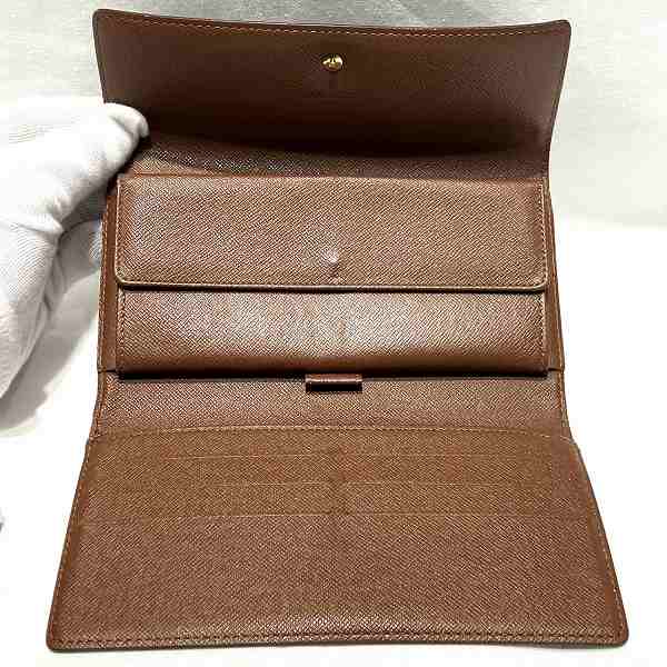 Louis Vuitton Monogram Portefeuille International Wallet M61215 in Good Condition