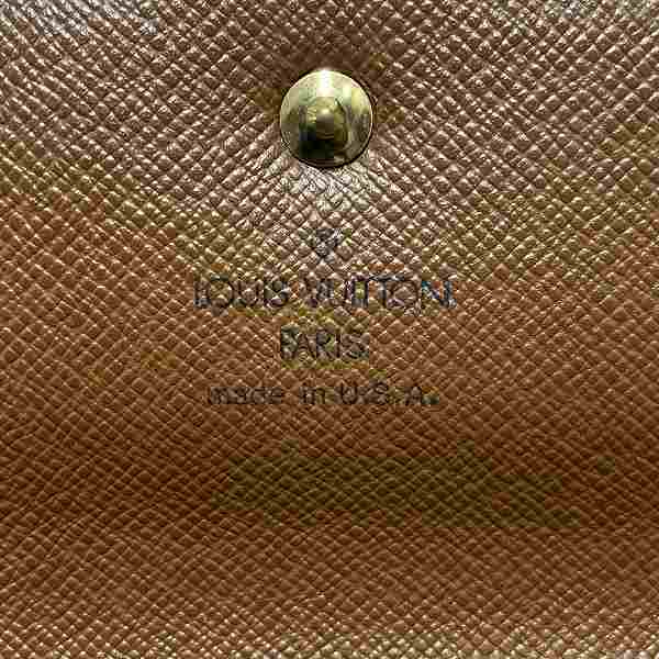 Louis Vuitton Monogram Portefeuille International Wallet M61215 in Good Condition