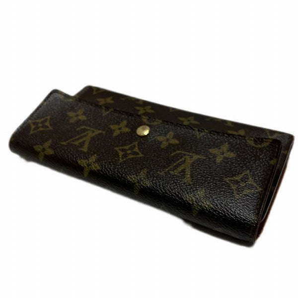 Louis Vuitton Monogram Portefeuille International Wallet M61215 in Good Condition