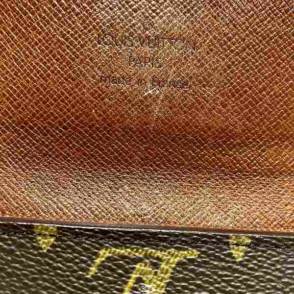 Louis Vuitton Monogram Portefeuille Elise Wallet M61654 in Fair Condition