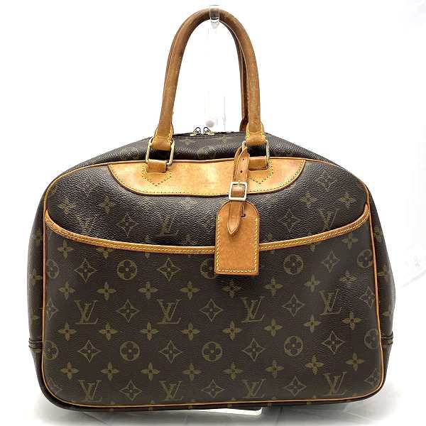 Louis Vuitton Monogram Deauville Handbag M47270 in Fair Condition