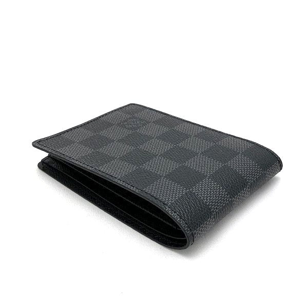 Louis Vuitton Damier Graphite Multiple Wallet N62663 in Pristine Condition