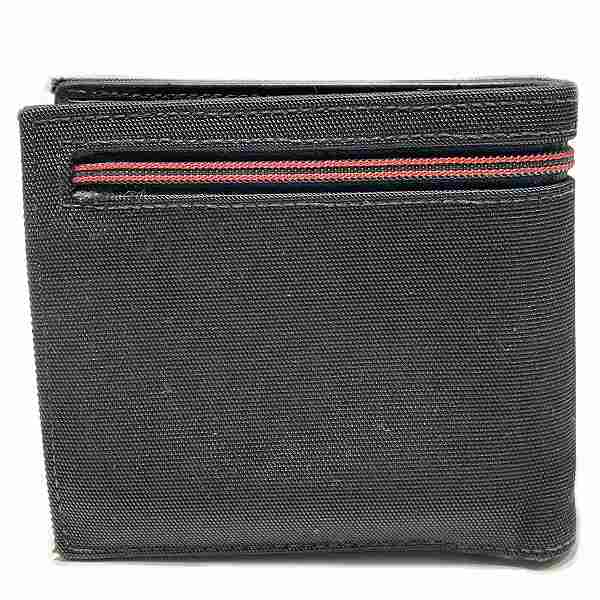 Gucci Canvas Leather Compact Wallet 124708