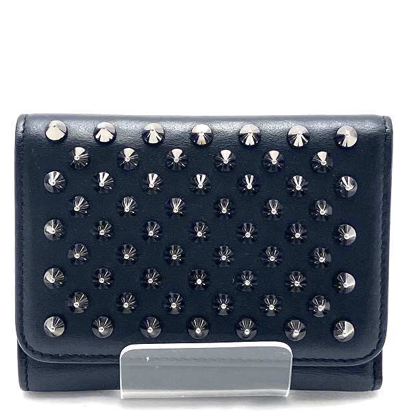 Christian Louboutin Spike Studs Leather Wallet