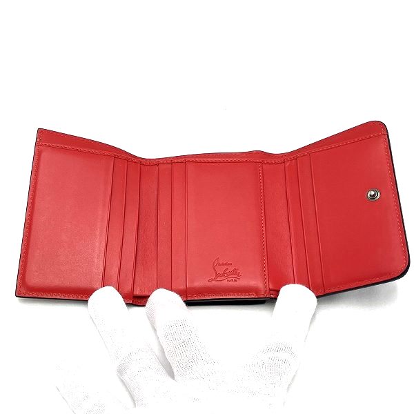 Christian Louboutin Spike Studs Leather Wallet