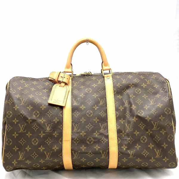 Louis Vuitton Monogram Keepall 50 Boston Bag M41426 in Great Condition