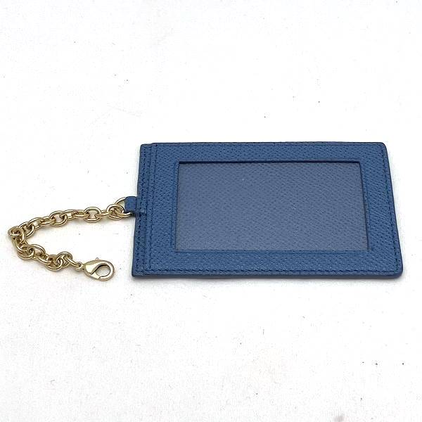 Salvatore Ferragamo Gancini Blue Leather Wallet in Great Condition