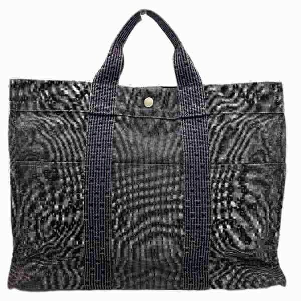 Hermes MM Canvas Tote Bag