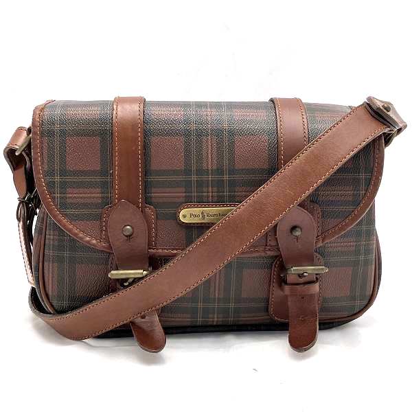 Ralph Lauren Checkered Crossbody Bag in Good Condition