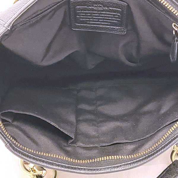 Coach Leather 2WAY Handbag 35030