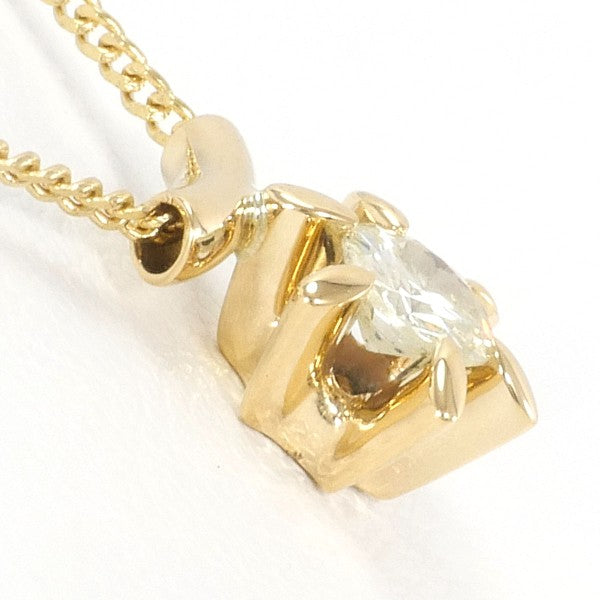 K18 Yellow Gold Diamond Necklace 0.20ct