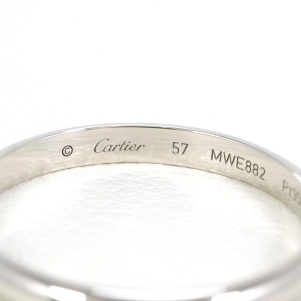 Cartier PT950 Platinum Ring 16.5