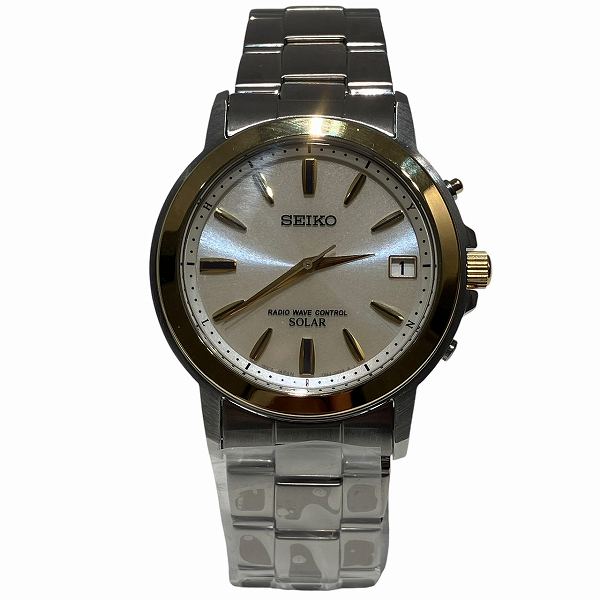 Seiko 7B52-0AF0 Solar Radio Men's Watch