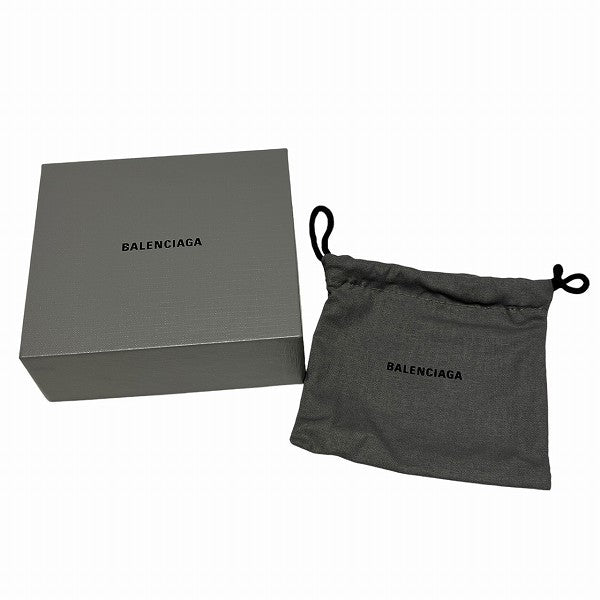 Balenciaga Mini Leather Compact Wallet 594216