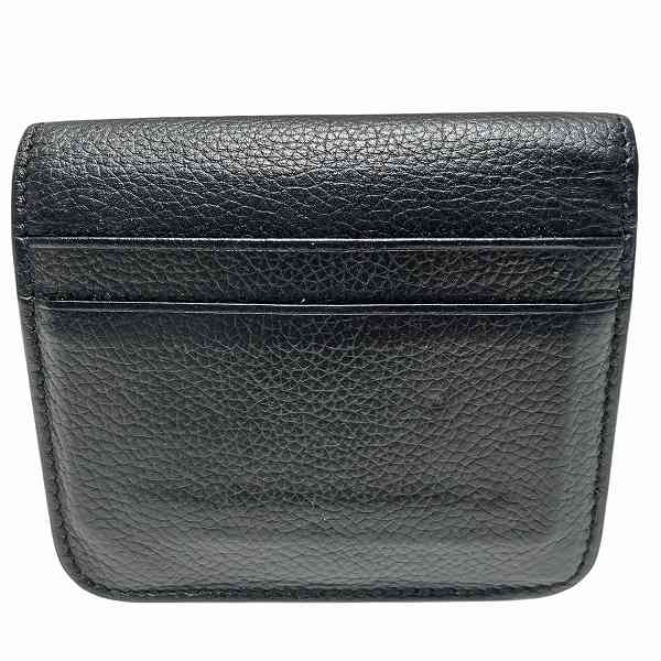 Balenciaga Mini Leather Compact Wallet 594216