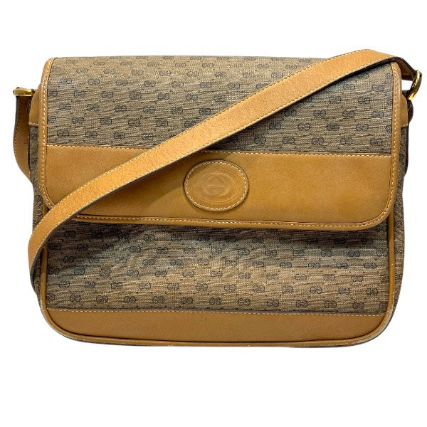 Gucci Old Gucci Leather Shoulder Bag