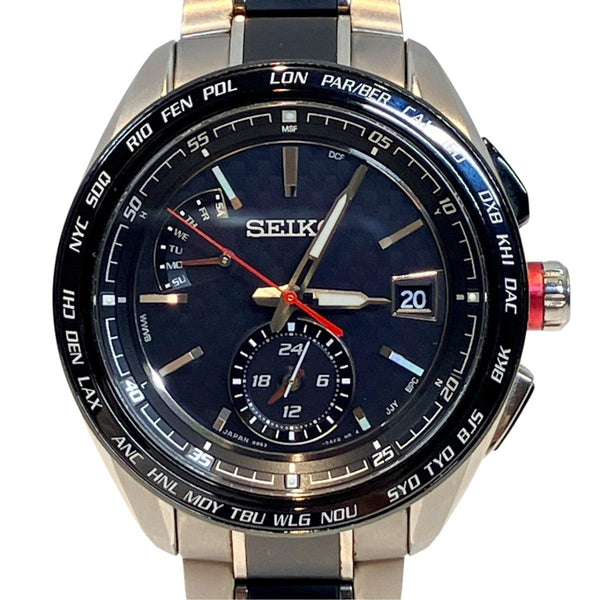Seiko Stainless Steel Men Wristwatch