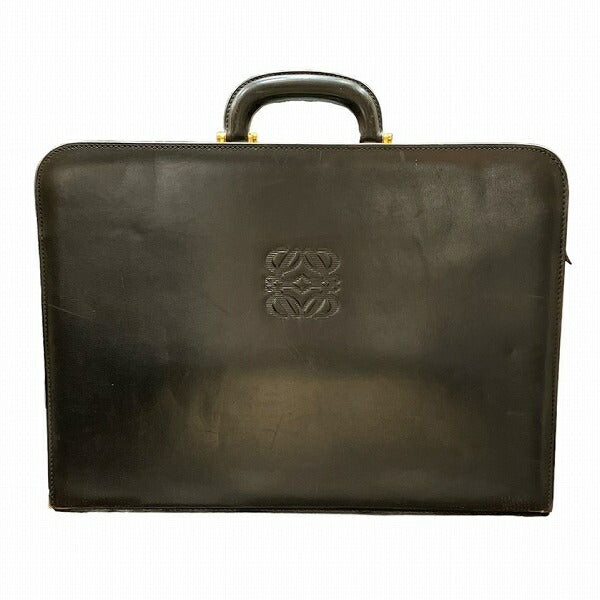 Loewe Leather Attache Case Briefcase