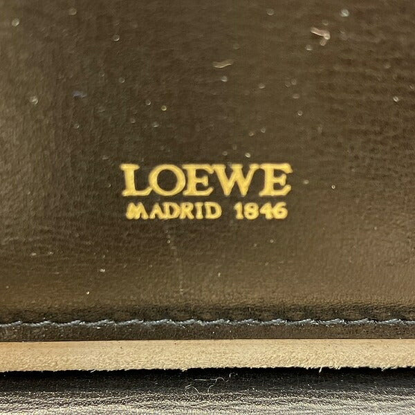 Loewe Leather Attache Case Briefcase