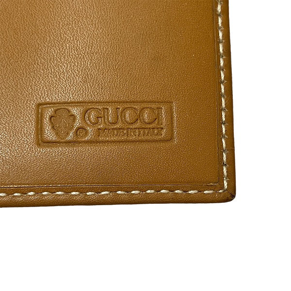 Gucci Old Micro GG Bifold Wallet PVC Leather in Fair Condition