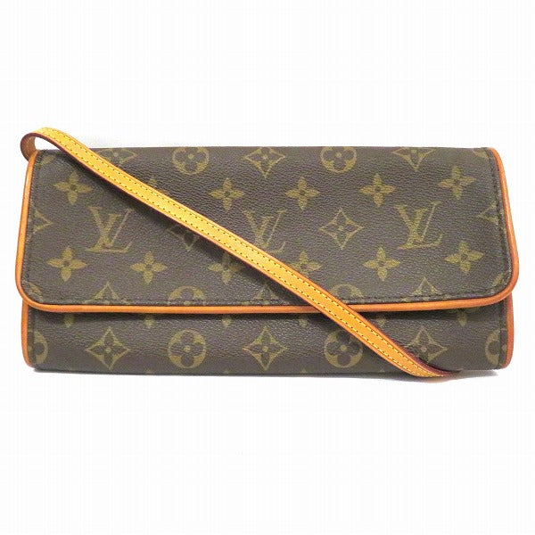 Louis Vuitton Monogram Pochette Twin GM Shoulder Bag M51852 in Good Condition