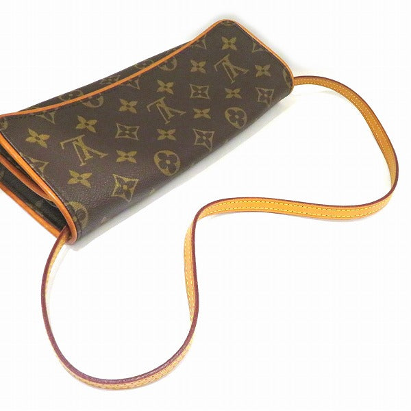 Louis Vuitton Monogram Pochette Twin GM Shoulder Bag M51852 in Good Condition