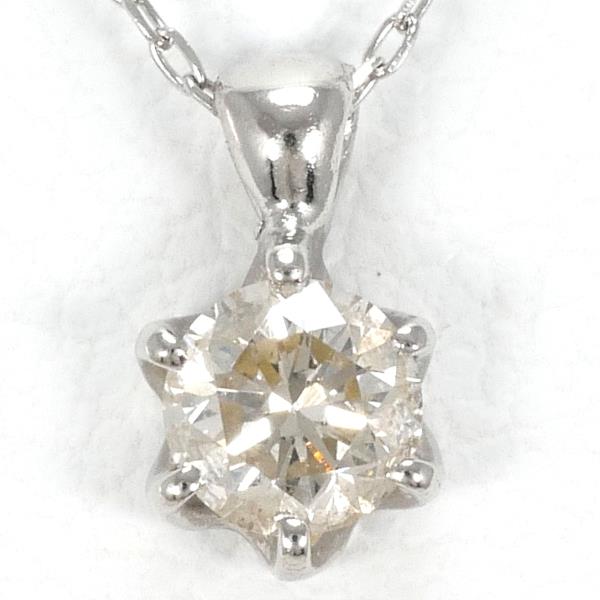 PT850 Platinum Diamond Necklace 0.205ct