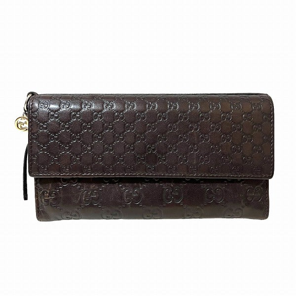 Gucci Microguccissima Leather Long Wallet 323396