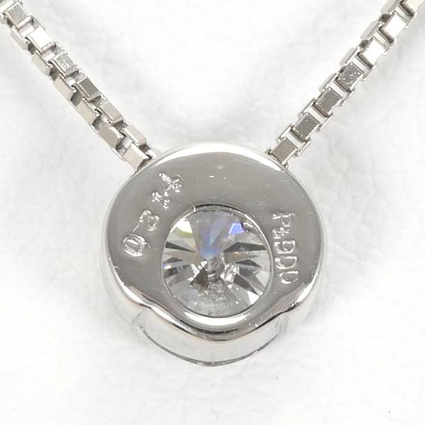 Platinum PT900 PT850 Diamond Necklace