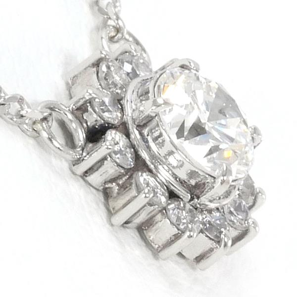 PT850 Platinum Diamond Necklace 0.37 SI2 0.20