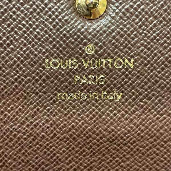 Louis Vuitton Damier Portefeuille Normandie Long Wallet N61261 in Good Condition