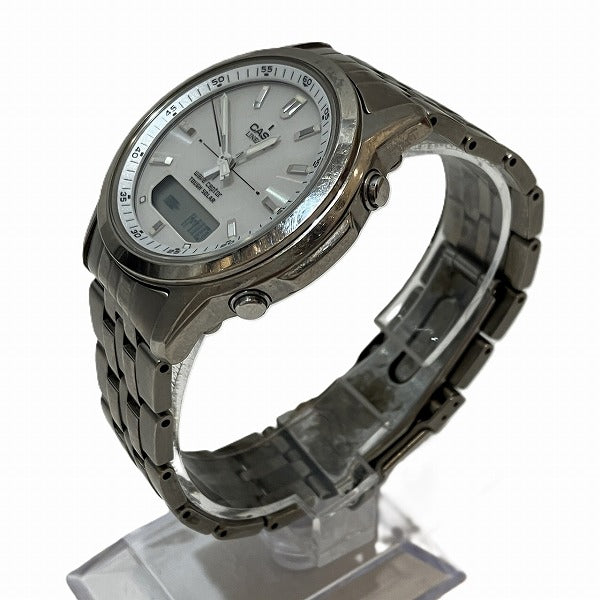 Casio Lineage LCW-100T Titanium Solar Watch in Fair Condition