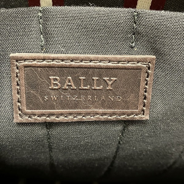 Bally Leather Shoulder Messenger Bag Unisex in Good Condition