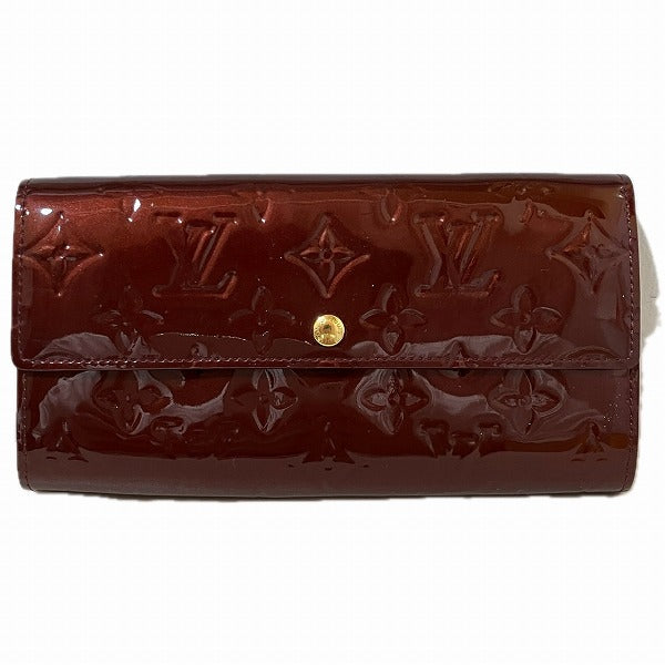 Louis Vuitton Vernis Sarah Long Wallet M93524