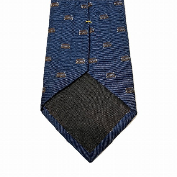 Louis Vuitton Silk Logo Trunk Embroidery Tie M73660