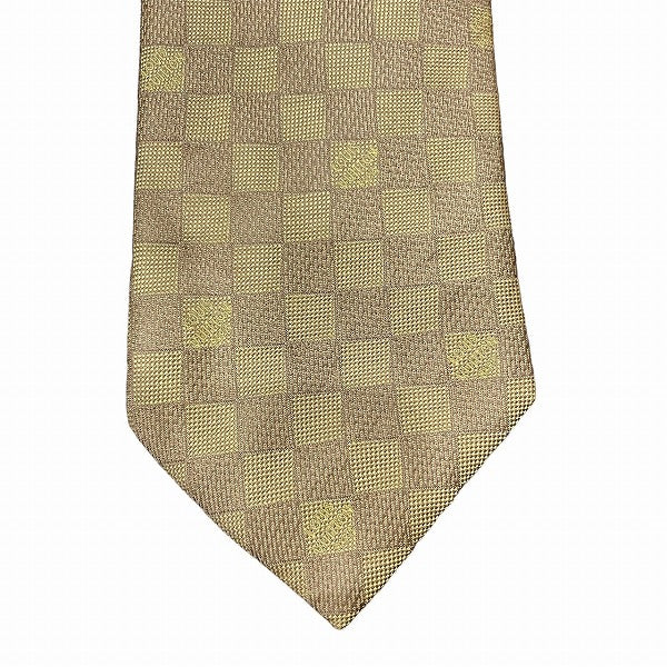 Louis Vuitton Damier Silk Tie