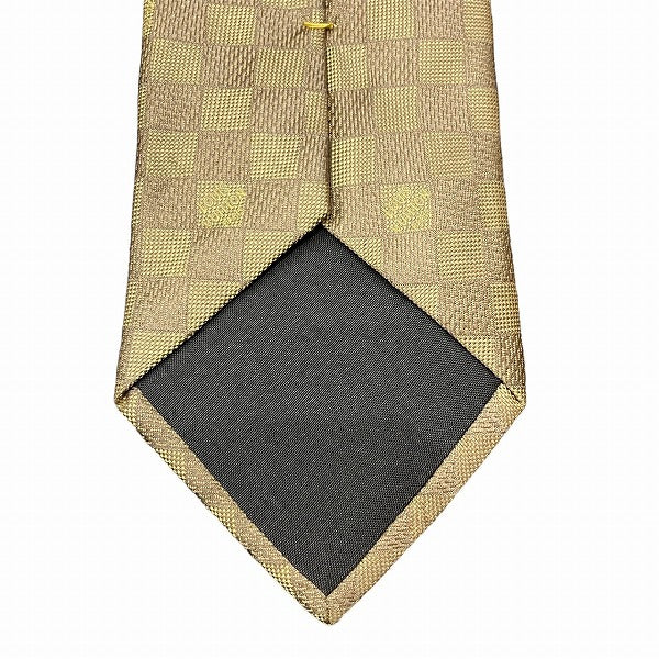 Louis Vuitton Damier Silk Tie