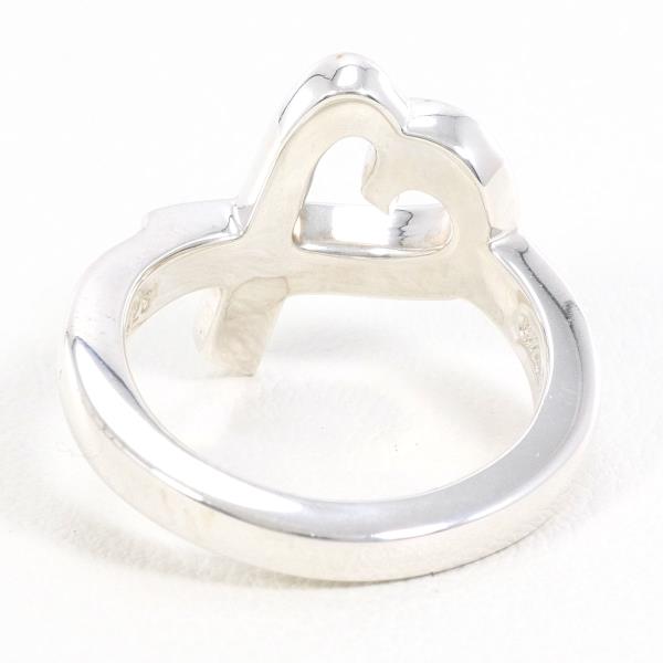 Tiffany Loving Heart Silver Ring 7.5