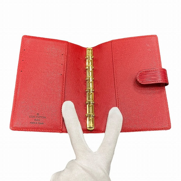 Louis Vuitton Epi Leather Agenda PM Notebook Cover