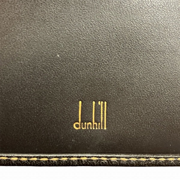 Dunhill Black Leather Bifold Wallet