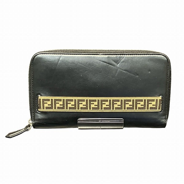 Fendi Zucca Leather Bifold Wallet