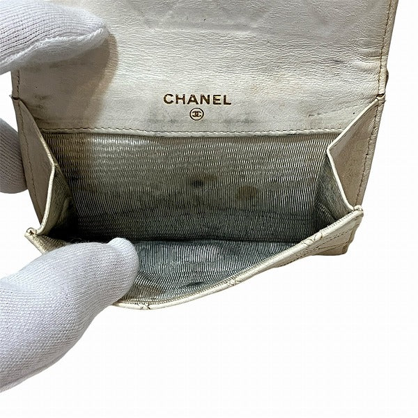 Chanel Caviar Skin Bifold Wallet