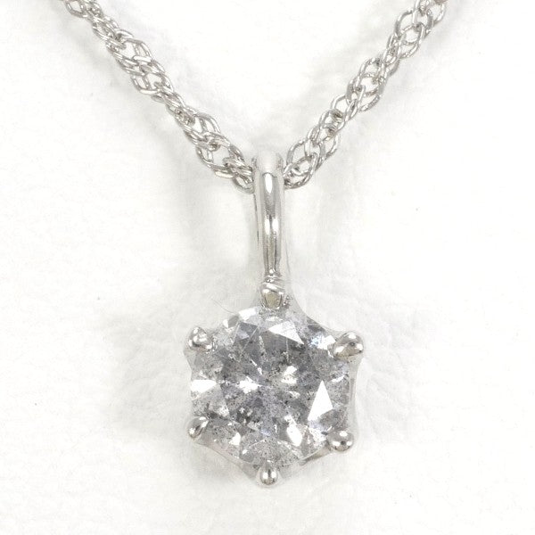 Platinum PT1000 PT850 Diamond Necklace