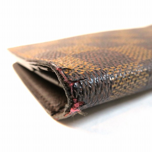 Louis Vuitton Damier Portefeuille Brazza Long Wallet N60017 in Good Condition